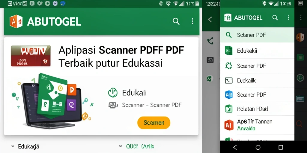 Antarmuka pengguna ABUTOGEL yang intuitif untuk pemindaian PDF.