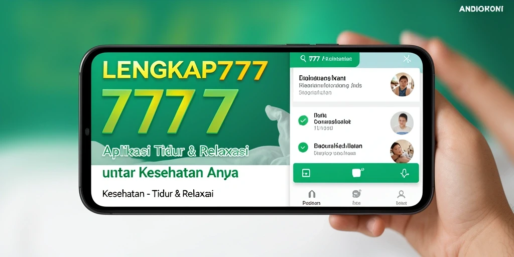 Antarmuka LENGKAP777 yang sederhana dan menenangkan untuk tidur dan relaksasi.